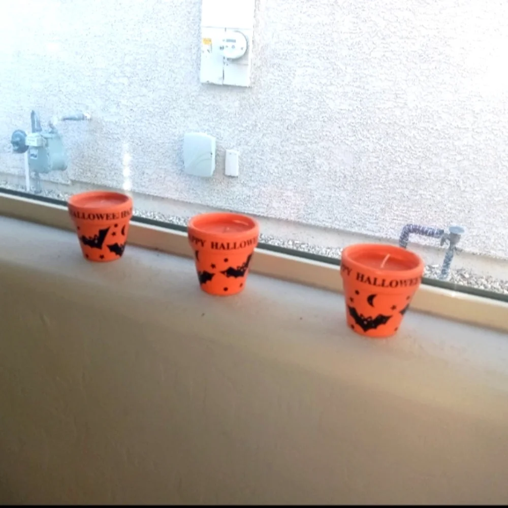 New Le Gourmet Three Halloween candles